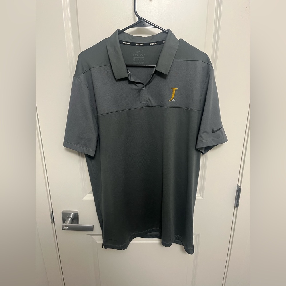 Nike Men's Gray Polo in size M